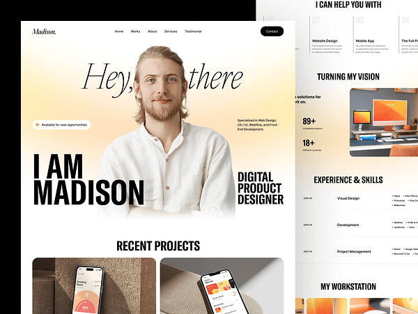 Personal portfolio website